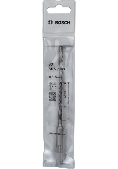 Bosch - Plus-1 Serisi, Sds-plus Kırıcı Delici Matkap Ucu 5.5 160 Mm