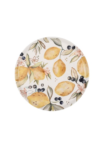 Limoncello Ayaklı Servis Tabağı 30 Cm Çok Renkli