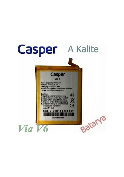Casper Via V6 Batarya Pil