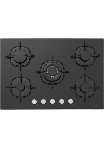 Silverline BO6502B02 - CS5365B01 - 3490 Oslo Siyah Ankastre Set