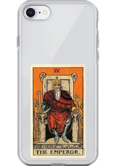 Apple Uyumlu iPhone 6s Plus Şeffaf Kılıf The Emperor Tasarımlı