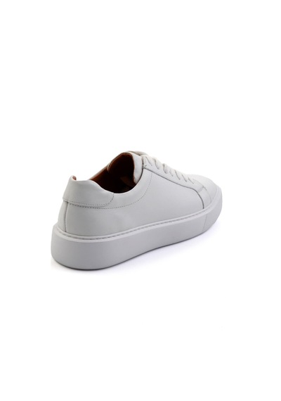 Bambi Beyaz Leather Erkek Sneaker E01079971043 Beyaz