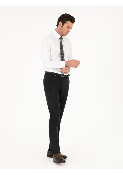 Cacharel Beyaz Slim Fit Pamuk Karışımlı Gömlek 15841036