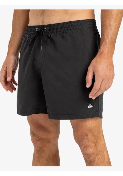 Quiksilver Everyday Solid Volley 15 Erkek Deniz Şortu-29825 Siyah