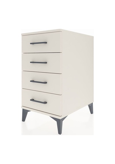 Kronos Komodin 4 Çekmeceli 44x59x80 Aytaşı-aytaşı Aytaşı