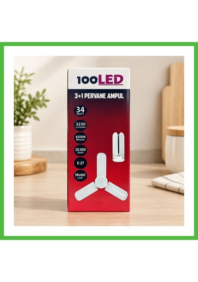 Vaveni Led Pervane Ampul Büyük Boy 3+1 Arz