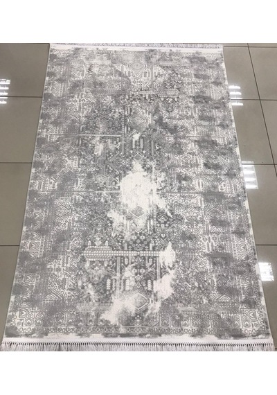 Padişah Halı Santo 77768 095 Serisi Akrilik Salon Oturma Yatak Odası Halısı Gri