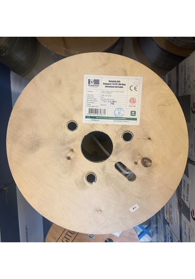 Hcs Cat 7 S/ftp 100 Ohm 4 Pair 23 Awg 500 Metre Gri