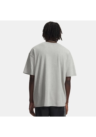 Under Armour M Hw Os Logo Wash Ss Erkek T-shirt 1389147-069 Gri