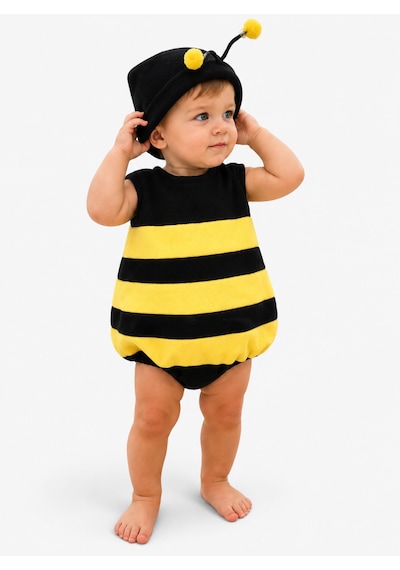 Bebe Bebek Arı Kostümü Sarı