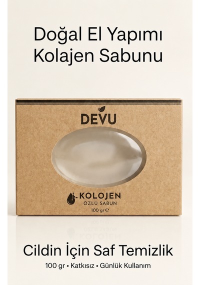 El Yapımı Kolajen Doğal Sabun 100 G