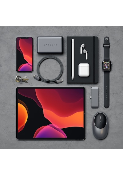 Satechi Usb-c To Usb-c Kablo 2 M Uzay Grisi ST-TCC2MM