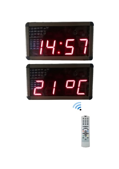 Bluetooth Müzik Çalarlı Dijital Saat Ve Derece (Ölçüsü:15X30 Cm)