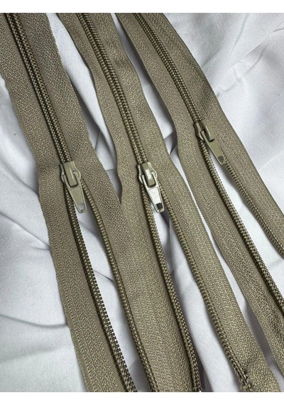 Tip10 Fermuar Camel 5 Adet 25cm