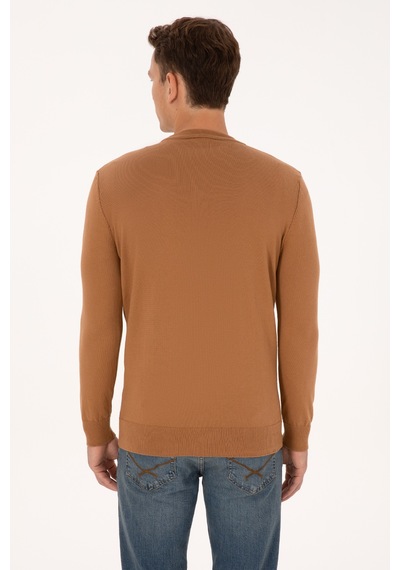 U.s. Polo Assn. Erkek Hırka Triko 50313702-vr233 Bisküvi