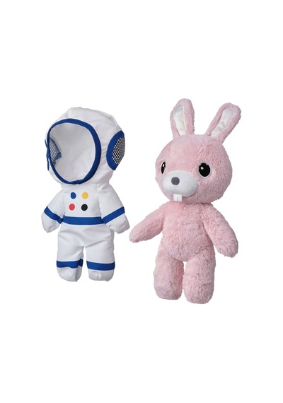 Ikea Aftonsparv Peluş Oyuncak 28 Cm Beyaz - Mavi - Pembe