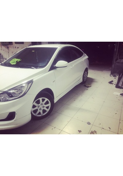 HYUNDAİ BLUE ÖN EK  Fiber Boyasız