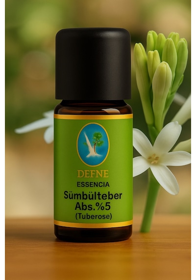 Sümbülteber Abs. %5 Tuberose Geleneksel %100 Saf Uçucu Yağ 5ml