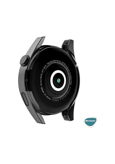 42mm Için Kılıf 360 Full Round Soft Silicone Şeffaf Gt3 42mm İle Uyumlu Kılıf - Şeffaf