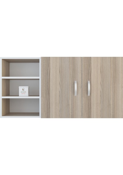 Kenzlife hazır mutfak castus22 crd 060*120*22 mutfak banyo dolabı kapaklı raflı