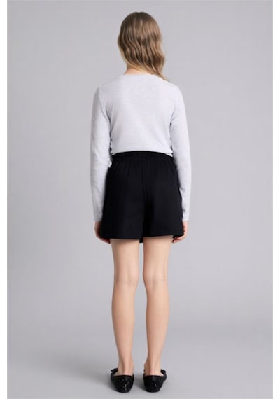 Defacto Gabardin Etek Kız Çocuk E2648a826spbk27 Siyah-bk27