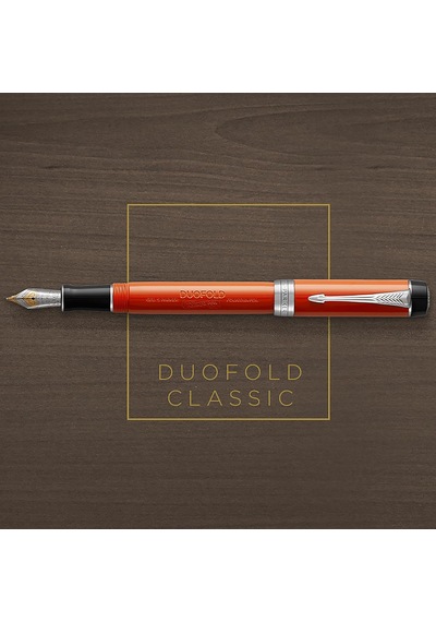 Parker Duofold Vintage Tükenmez Kalem, Kırmızı Ct - 1931379 Çok Renkli