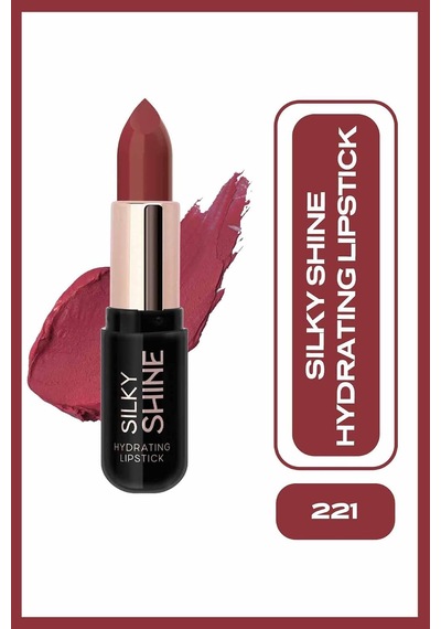 Silky Shine Hydrating Lipstick - Nemlendirici Ruj No:221 Çok Renkli