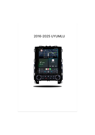 Snp Serisi Renault Megane 4 Uyumlu Dijital Lcd Gösterge Çerçeveli Tesla Ekran 4-64gb Hafıza Multimedya Sistemi Ve Geri Görüş Kamerası