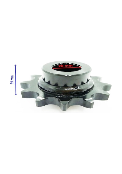 Atv Atv Ön Dişli 530-12T Iç 20Xuzunluk 39Xm Öm