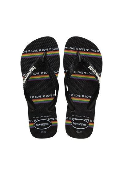 Havaianas Kadın Top Pride Siyah Parmak Arası Terlik-14523