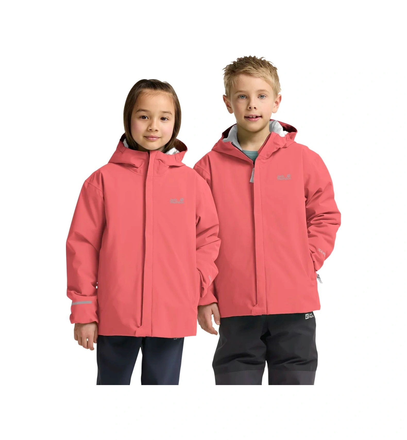 Jack Wolfskın Jack Wolfskin Flowline Ski Kids Unisex Çocuk Outdoor Ceketi J0141 Çok Renkli
