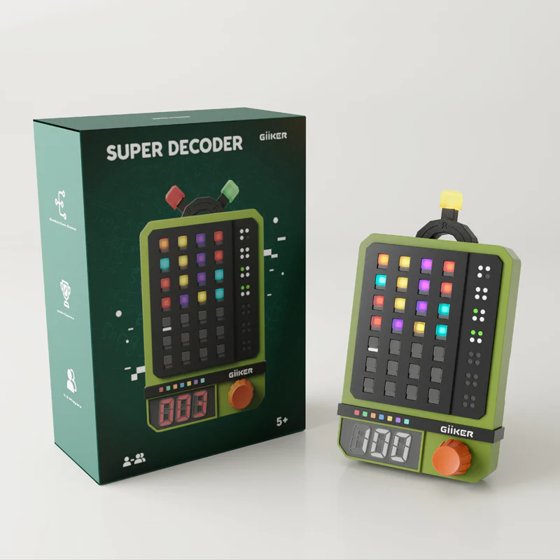 Giiker Süper Decoder Akıllı Kod Kırma Oyunu 600+ Seviye Ekransız Mantık Ve Strateji Bulmacası