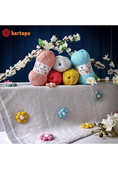 5 Adet Kartopu Baby One K1000 Açık Gri