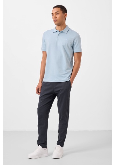Tommylife Gri Standart Fit Dokuma Hafif Esnek Chino Erkek Pantolon - 82179 Gri