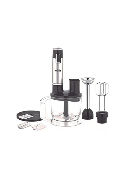 El Blender Seti İle Hızlı Ve Pratik Mutfak İşlemleri İçin Siyah Renk