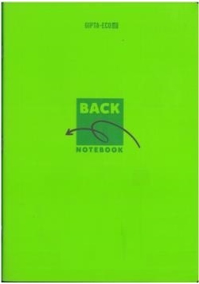 Gıpta Back Tel Dikiş Plastik Kap.defter A4 40 Yp Kareli Yeşil