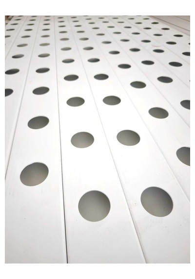 Nft Kanal Topraksız Tarım Borusu 50x100mm 2 Metre 12 Fidelikli X2 Adet