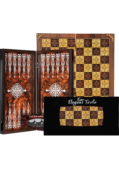 Eser Elegance Tavla Motif 1 Büyük Boy