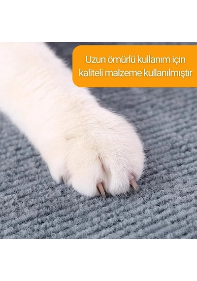 Kedi Tırmalama Matı Koltuk Kenarı Koruyucu Yapışkanlı Tırmalama Pedi Mobilya Koruma Minderi Day