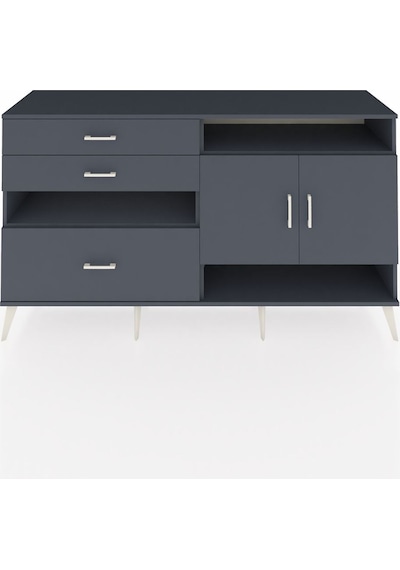 Hyperion Konsol 4 Raflı 3 Çekmeceli 2 Kapaklı 176x44x99 Antrasit- Antrasit-antrasit Hyperion Konsol 4 Raflı 3 Çekmeceli 2 Kapaklı 176x44x99 Antrasit- Antrasit-antrasit