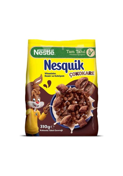 4 Adet Nesquik Çoko Kare 310 Gr