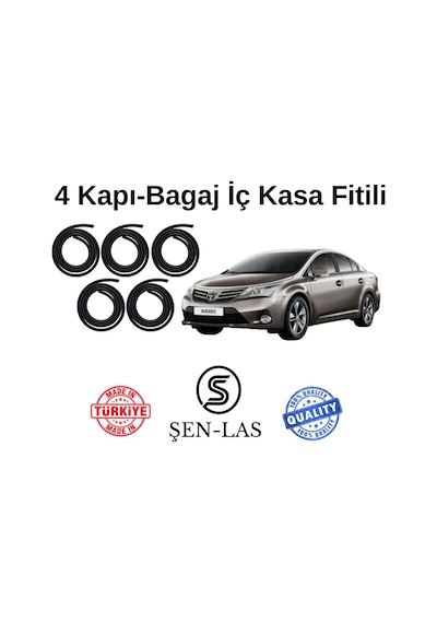 Toyota Avensis 2010-2014 Şen-las 4 Kapı + Bagaj Fitili Şl27611