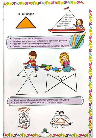 +5 Yaş Okul Öncesi Matematik Kitabım Çamlıca Çocuk