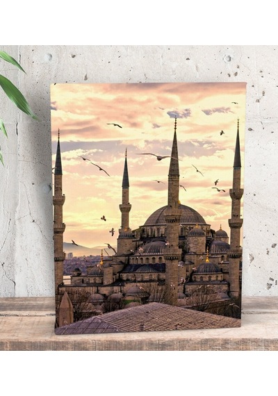 Bk Gift Istanbul Tasarımlı Dekoratif Mini Kanvas Tablo 15X20Cm-10 (551116197)