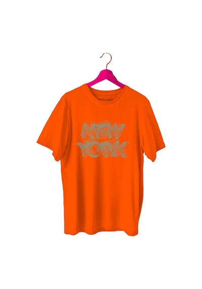 Bluu Newyorklite Sporcu T-Shirt Bisiklet Yaka (528819113)