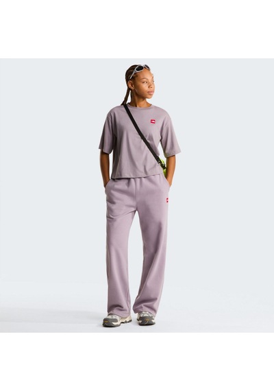 The North Face W Tnf Red Box S/s Boxy Tee Kadın Tişört Nf0a8eg6g7o1 Gri