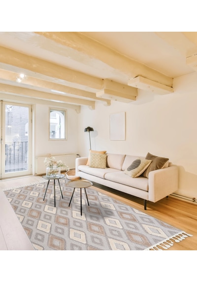 Dolce Vita Halı Nordic 489 Latte İskandinav Halı kahve