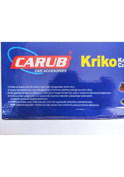 Replax Kriko 1,5 Ton Cırcırlı Kollu Kutulu
