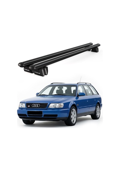 Pençe Audi A6 Avant 1994-1998 Uyumlu Siyah Ara Atkı Port Bagaj Tavan Barı