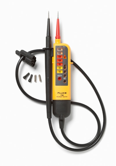 Fluke T90 - 2 Uçlu Gerilim Ve Süreklilik Test Cihazı Faz Kalemi